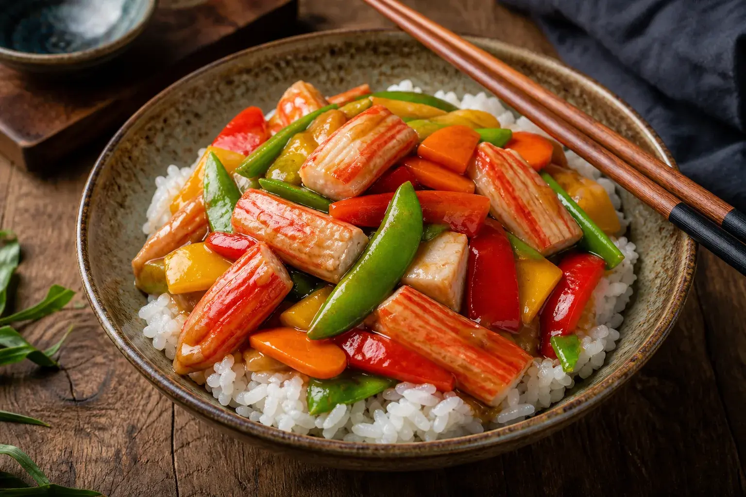 Image for: Exquisite Imitation Crab Stir-Fry