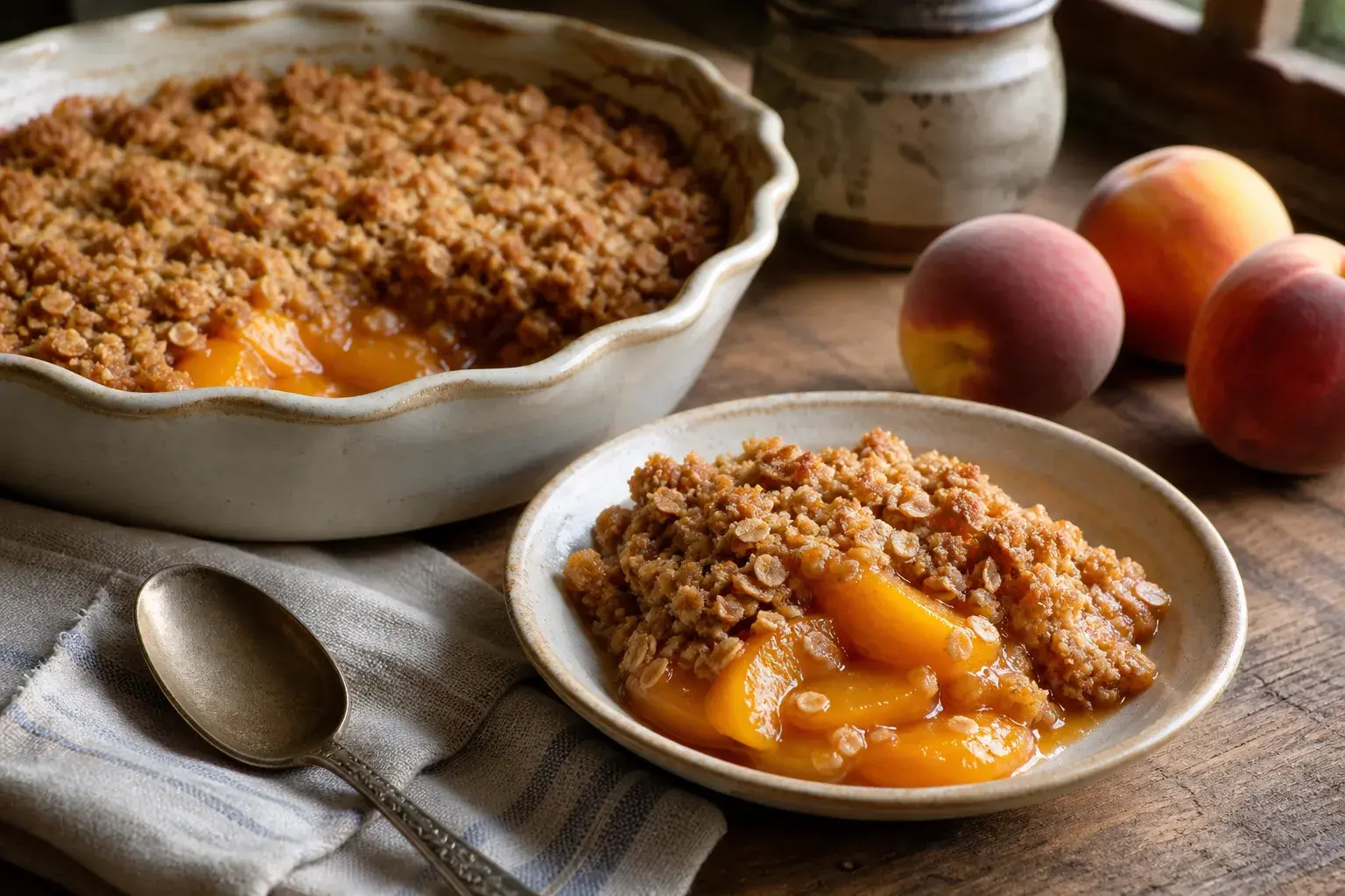 Image for: Pennsylvania Grange Peach Crisp