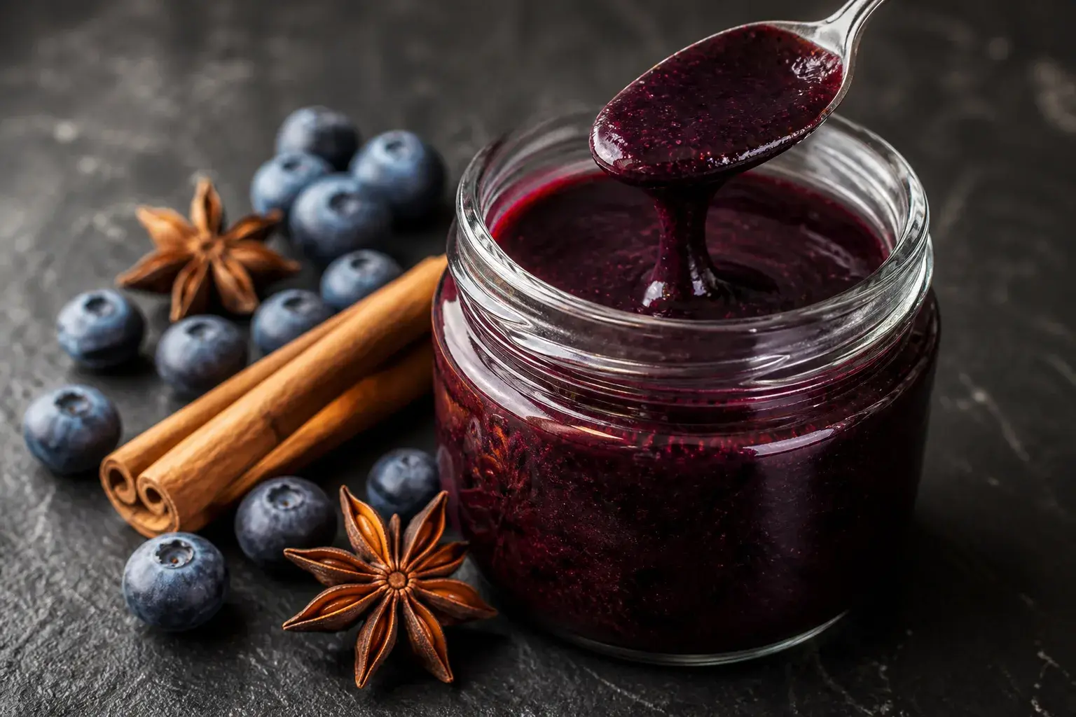 Image for: Chef's Spiced Blueberry Glaze