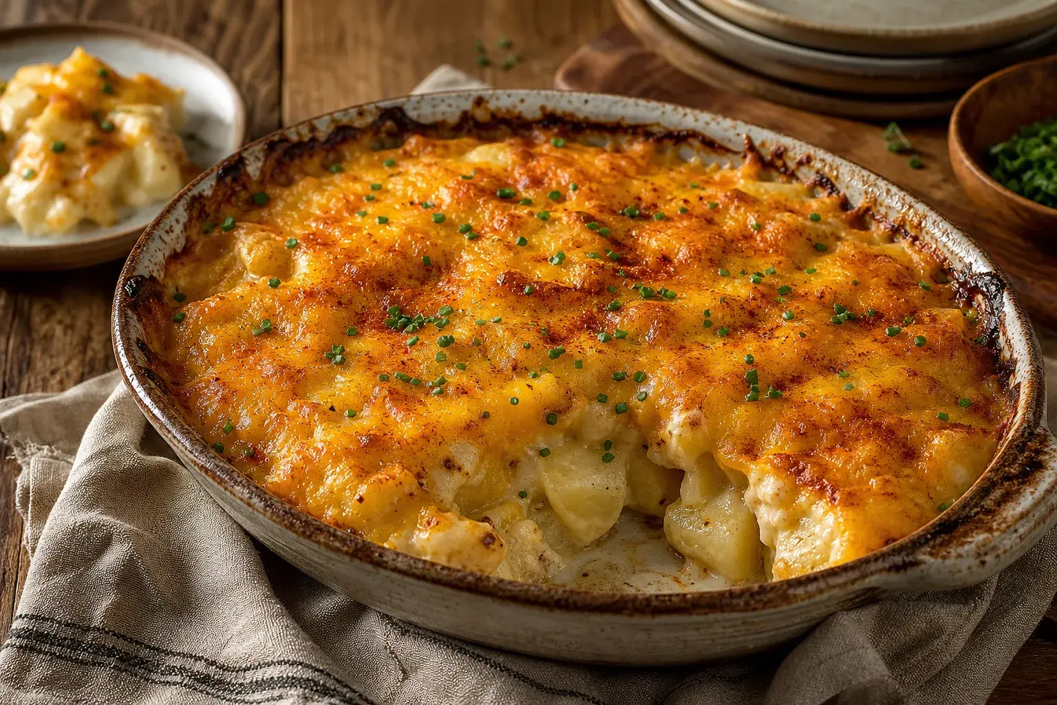 Image for: Deluxe Cheesy Ranch Potato Casserole