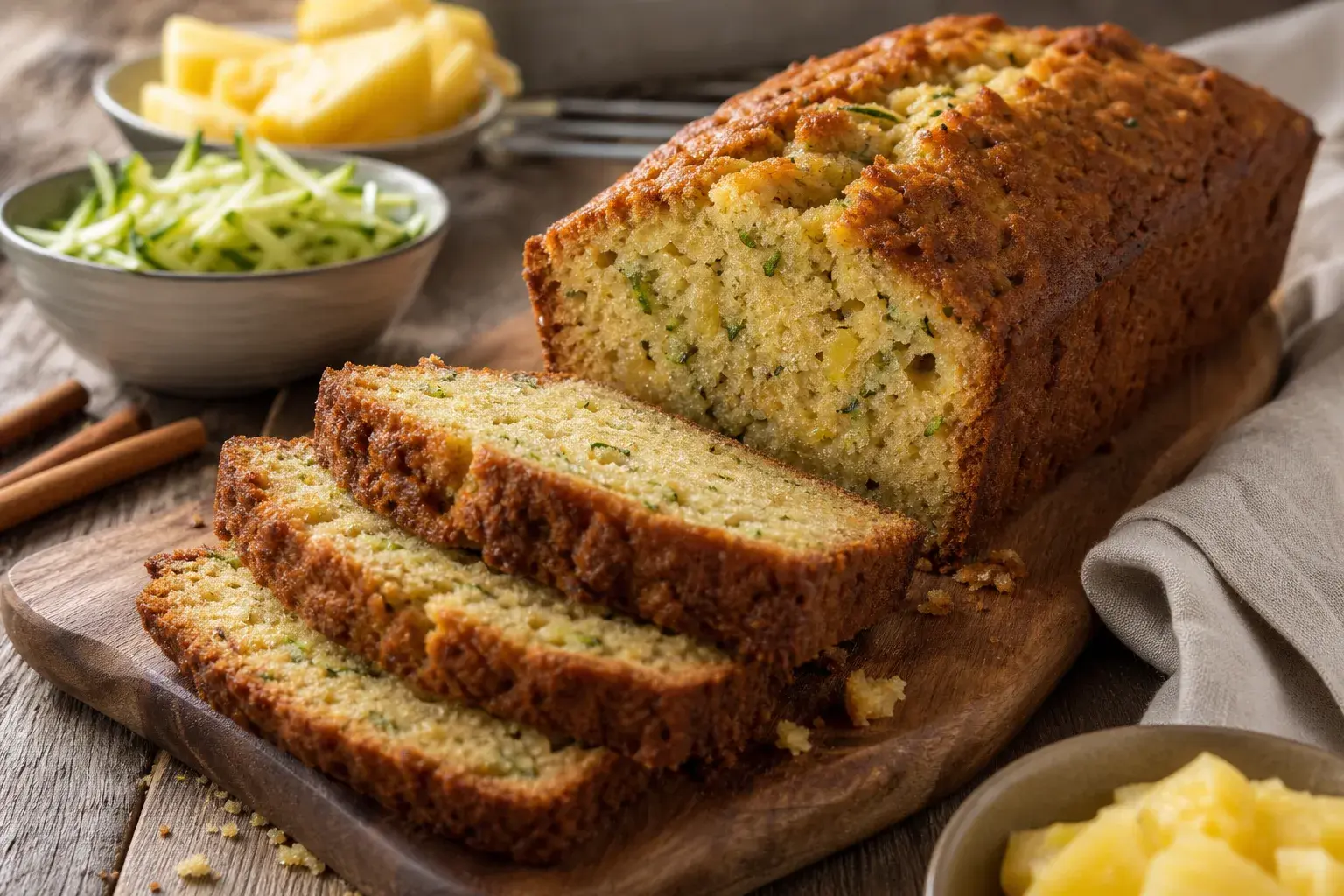 Image for: Josie's Pineapple Zucchini Bread