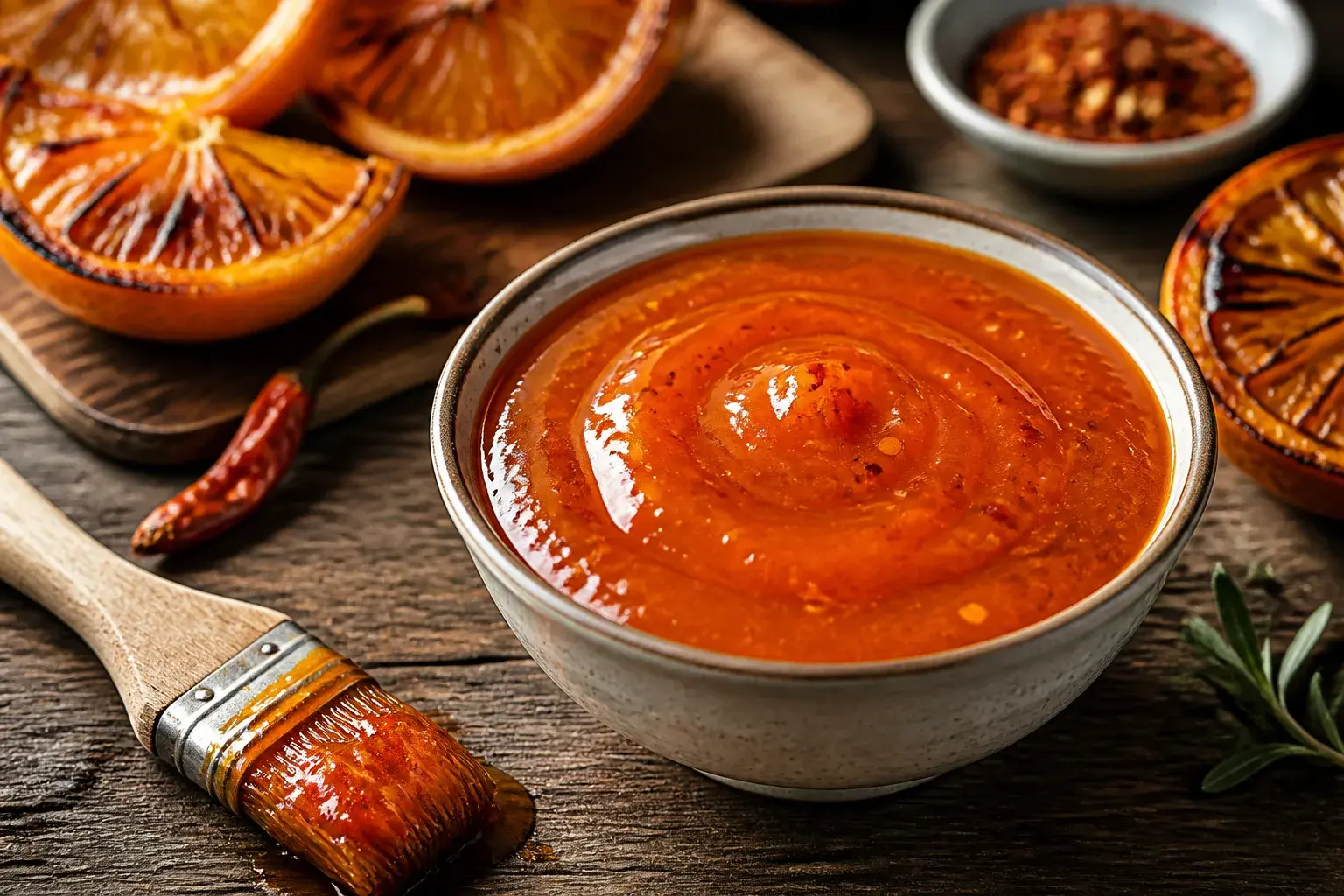 Image for recipe: Chef's Spicy Orange BBQ Sauce