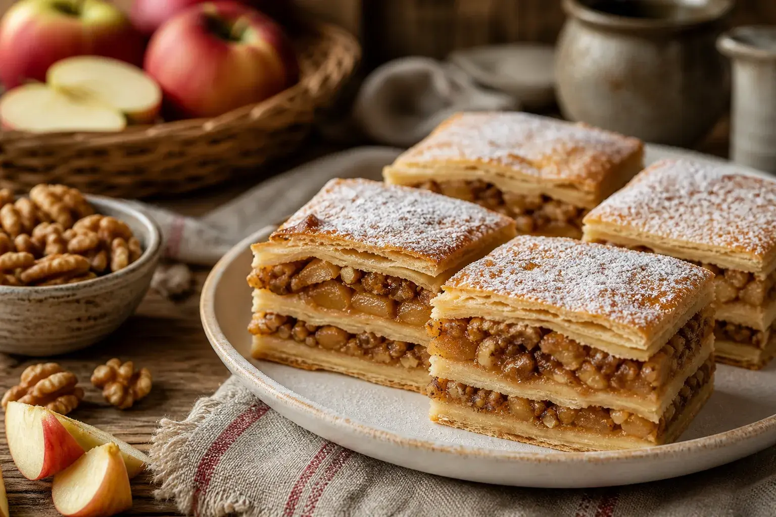 Image for recipe: Hungarian Apple Cake (Almas Pite)
