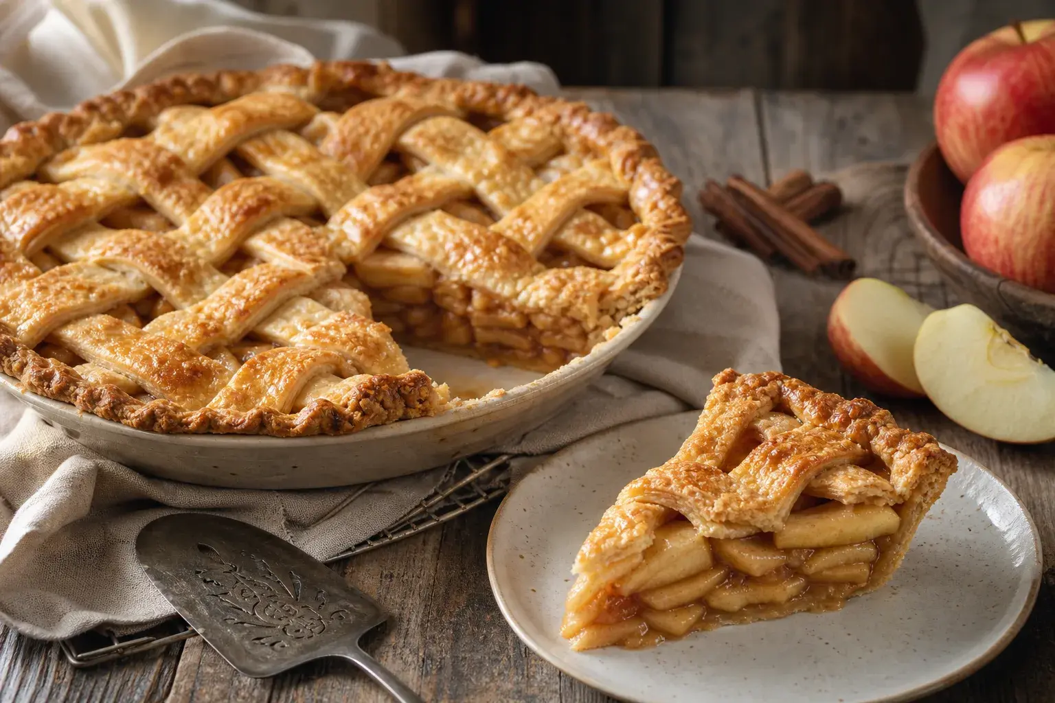 Image for: Classic Illinois Apple Pie