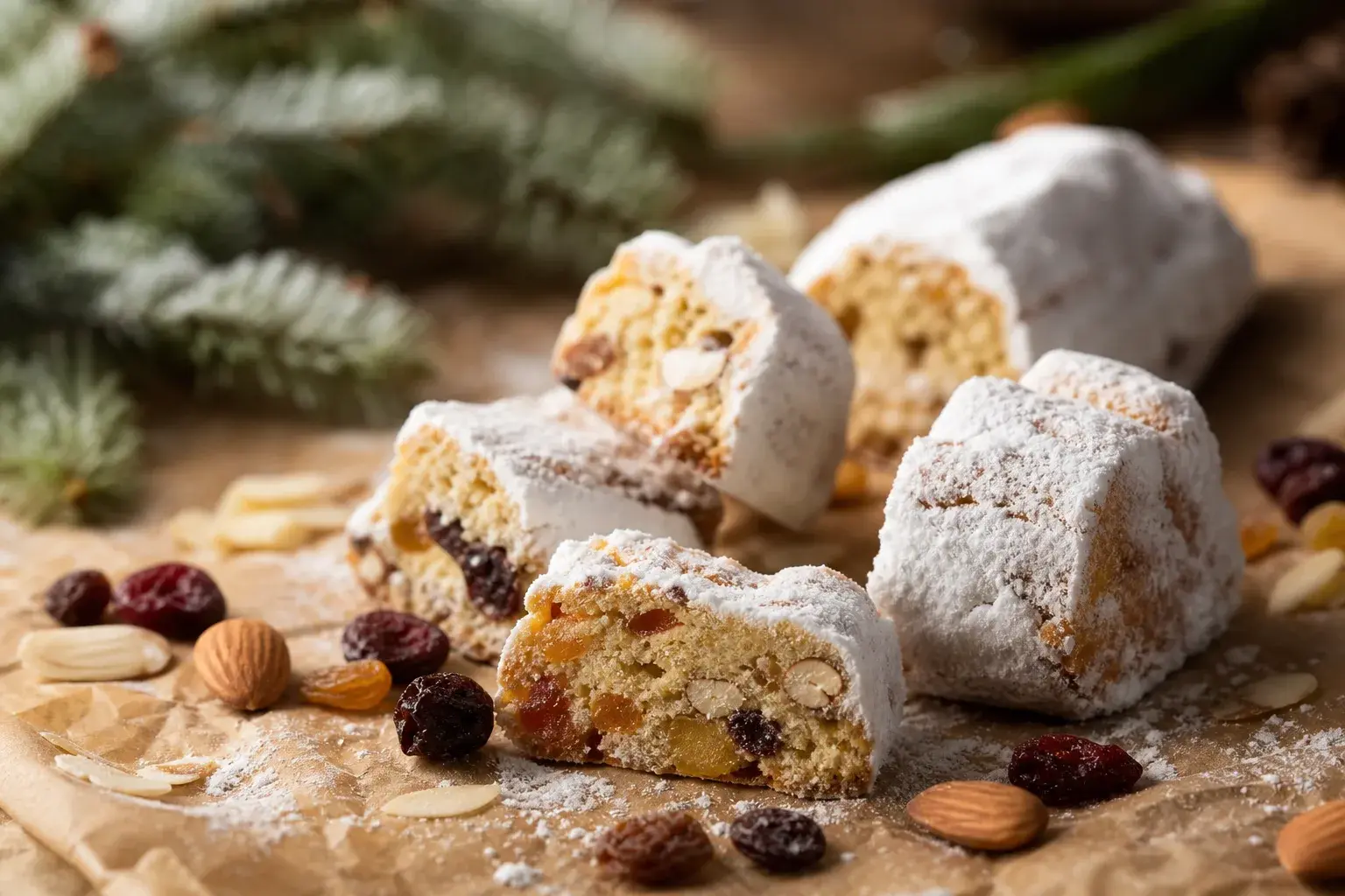 Image for: Almond Stollen Bites