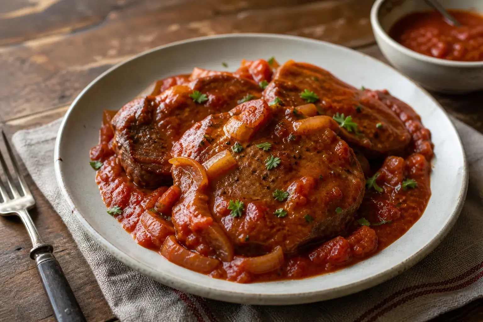 Image for: Classic Swiss Steak with Tomato Sauce