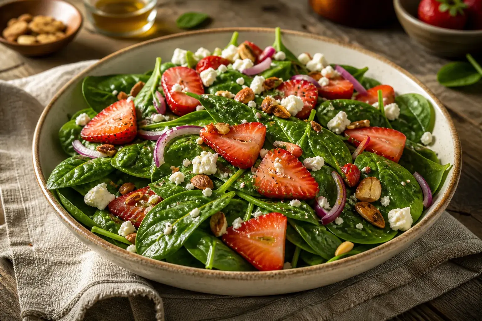 Image for: Chef's Special Spinach and Strawberry Salad