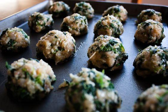 Image for recipe: Savory Turkey Spinach Meatballs