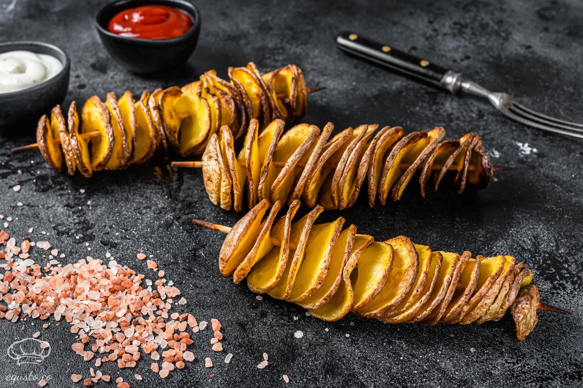 Image for: Crispy Skewered Yukon Gold Potatoes