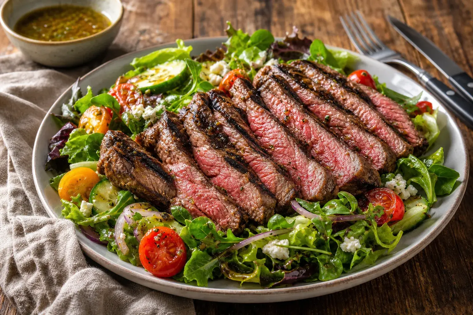 Image for: Chef's Grilled Tri Tip Steak Salad