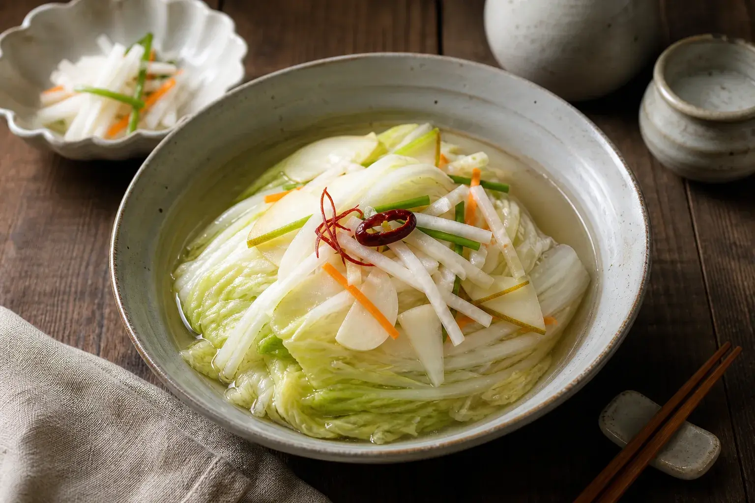 Image for: Baek Kimchi (White Kimchi)