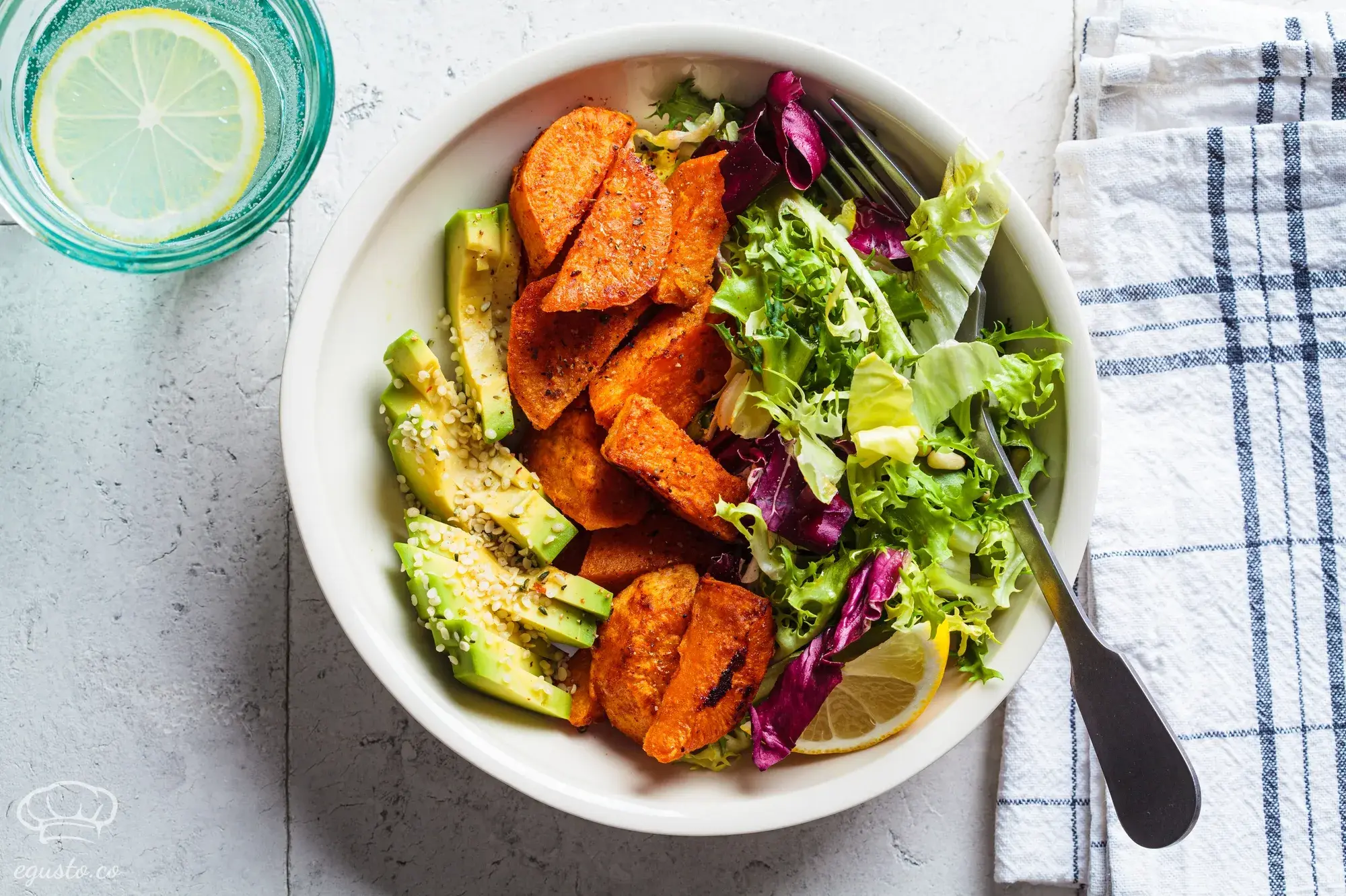 Image for: Roasted Sweet Potato and Avocado Salad