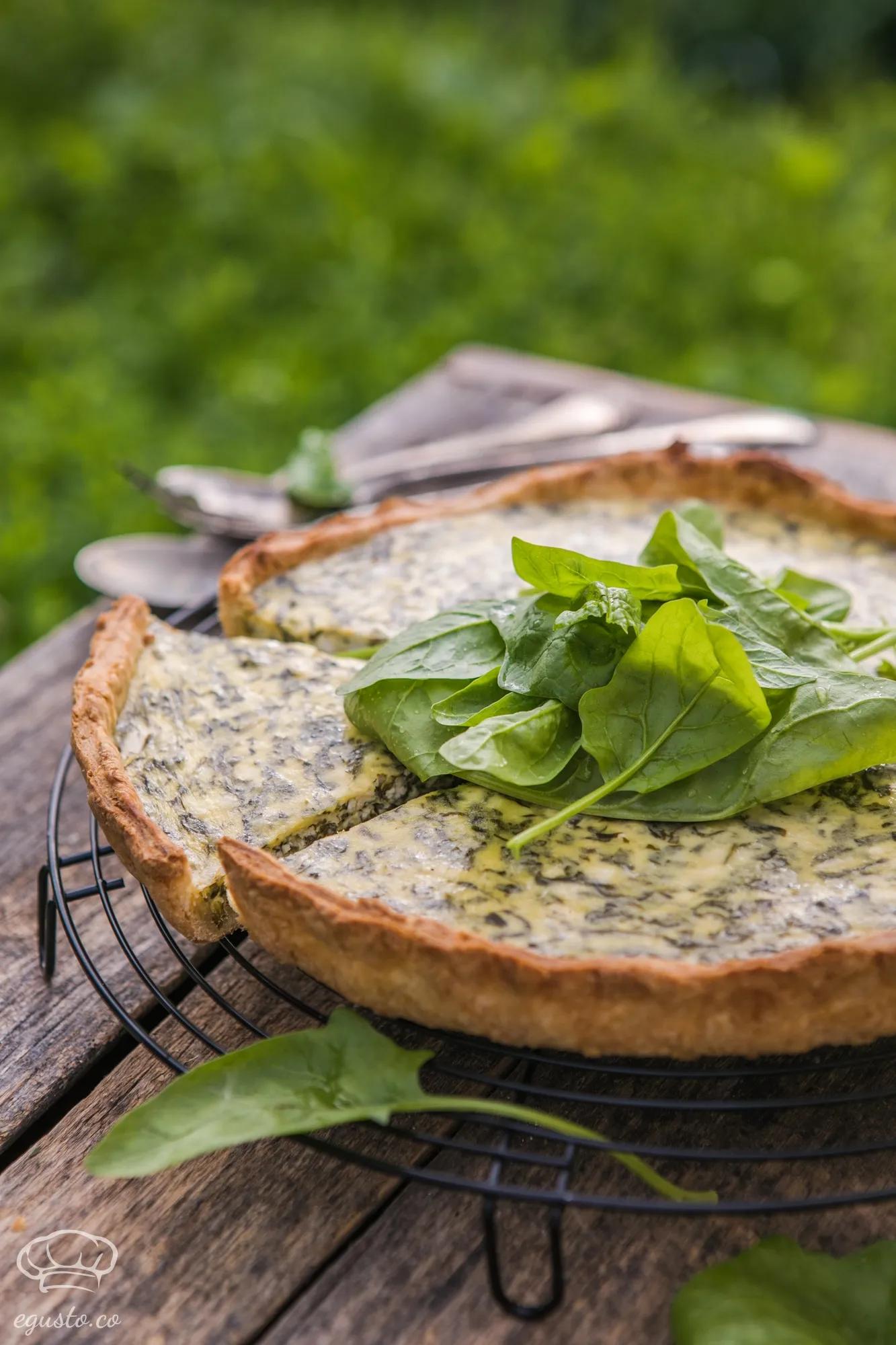 Image for: Savory Spinach Quiche