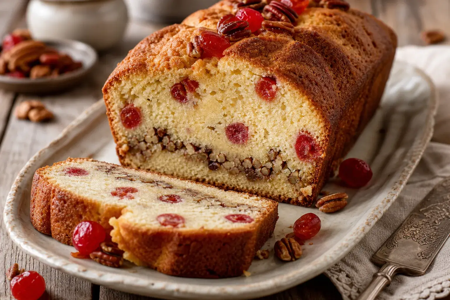 Image for: Cherry Cream Cheese Pound Cake
