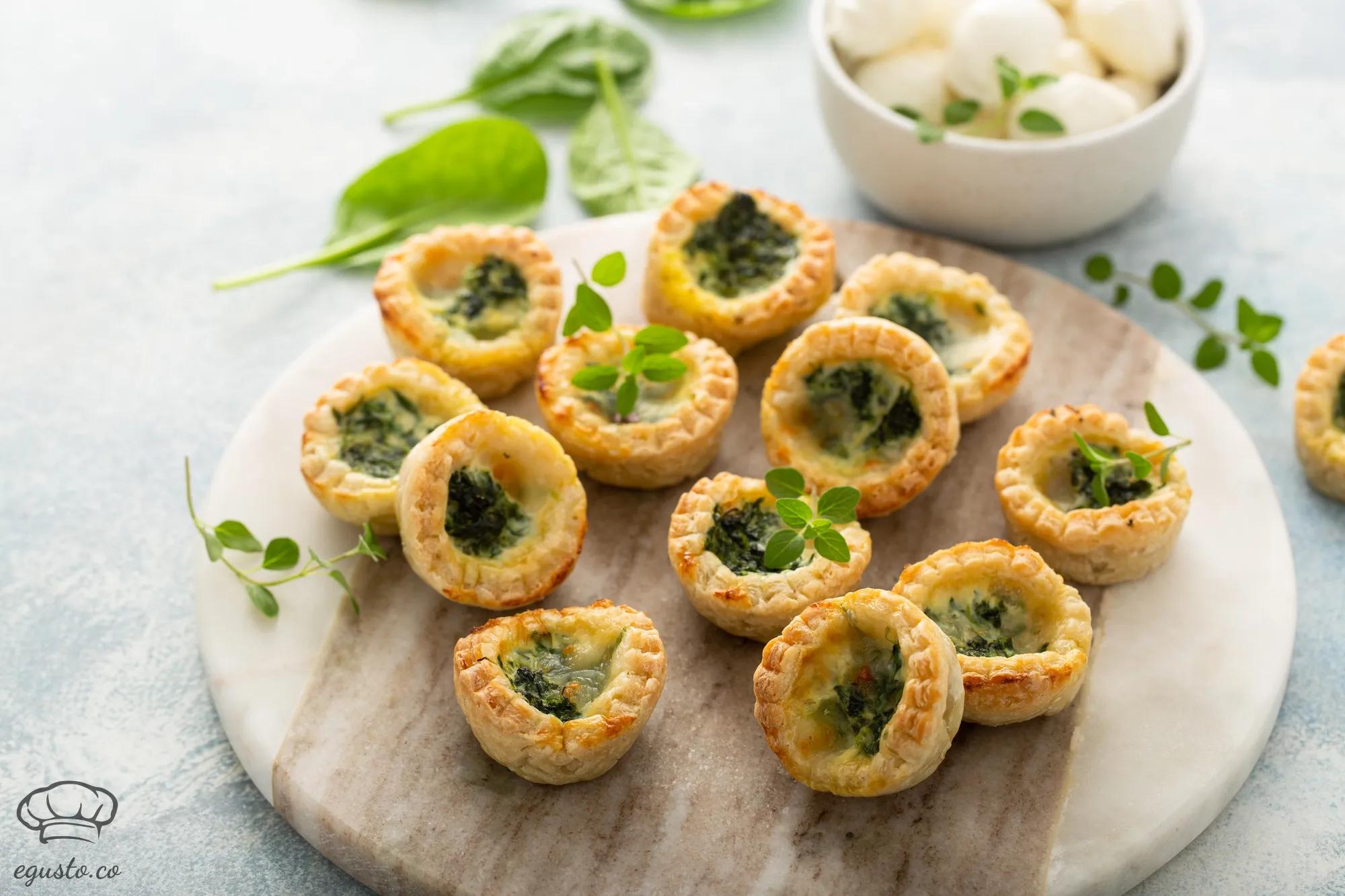 Image for: Feta Spinach Puff Pastry Bites