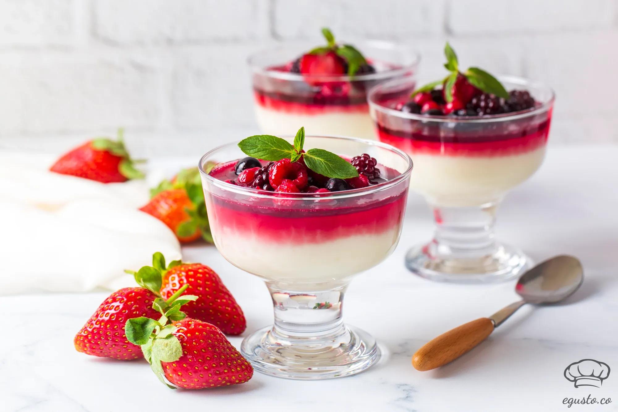 Image for: Berries & Cream Panna Cotta