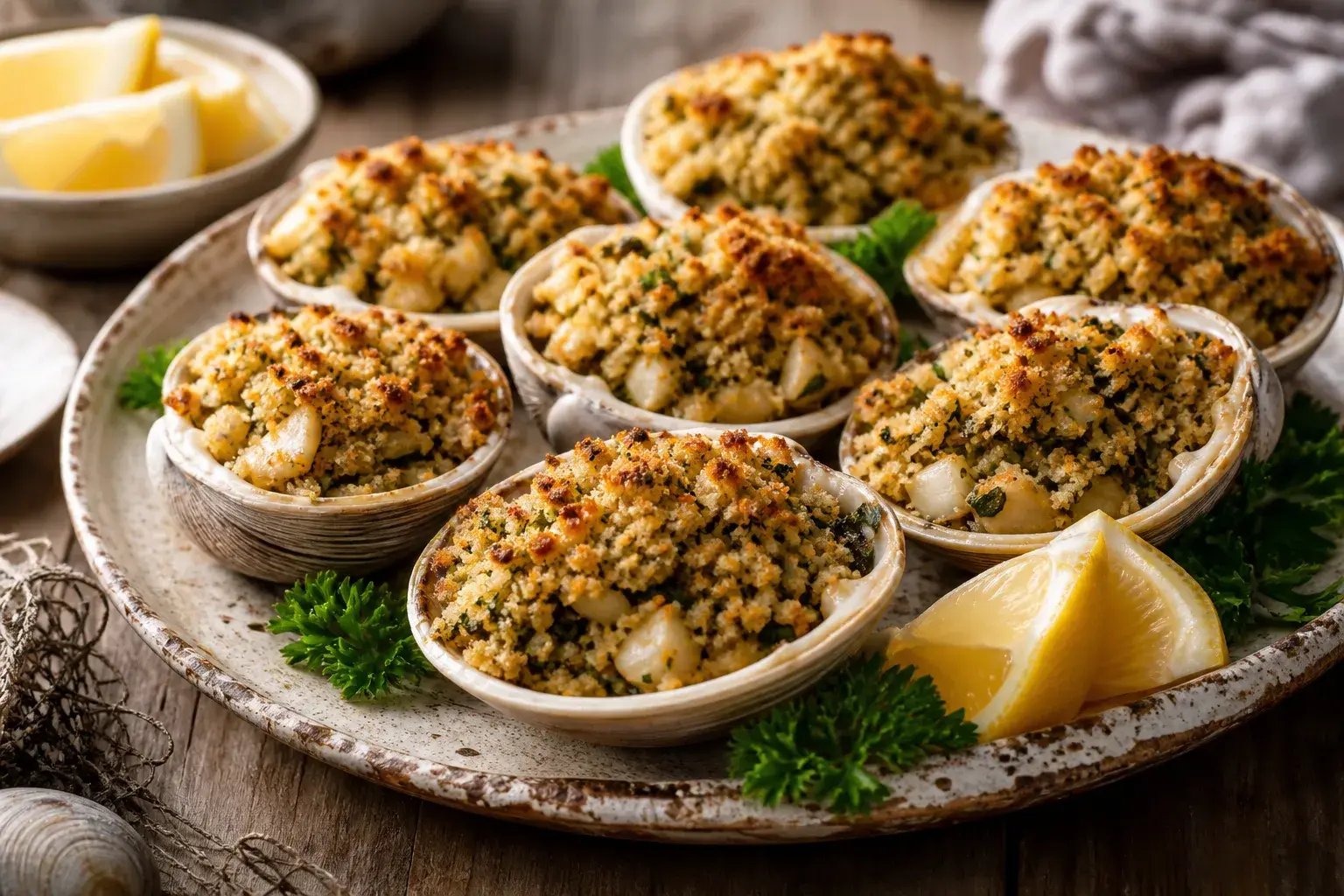 Image for: Chef Tim O'Toole's Signature Stuffed Quahogs