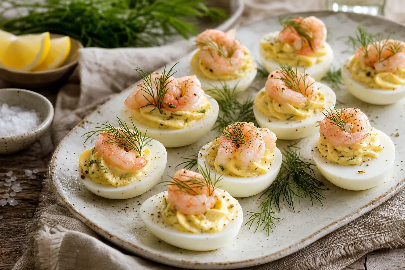 Image for: Shrimp and Dill Deviled Eggs