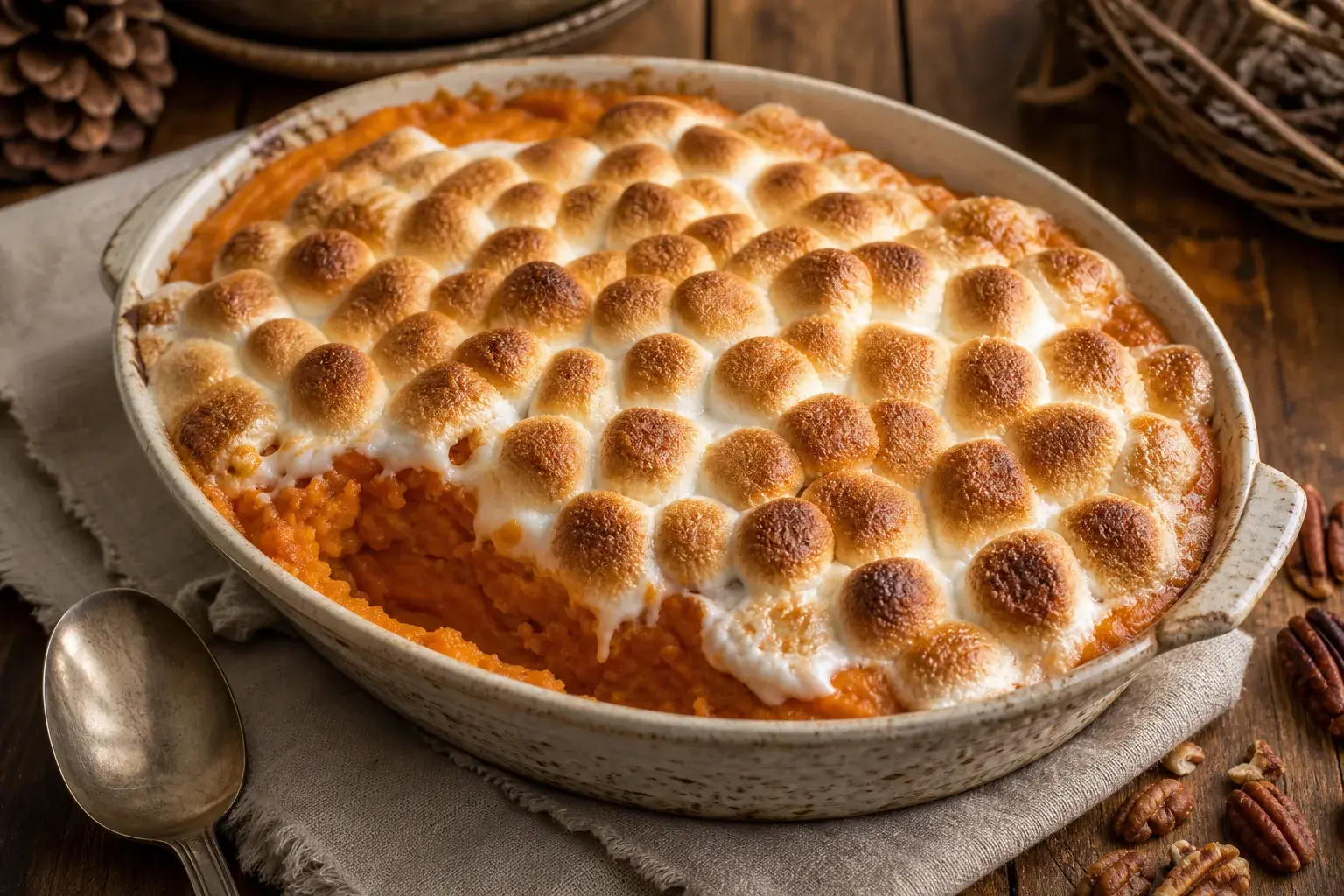 Image for: Classic Sweet Potato Casserole With Marshmallows