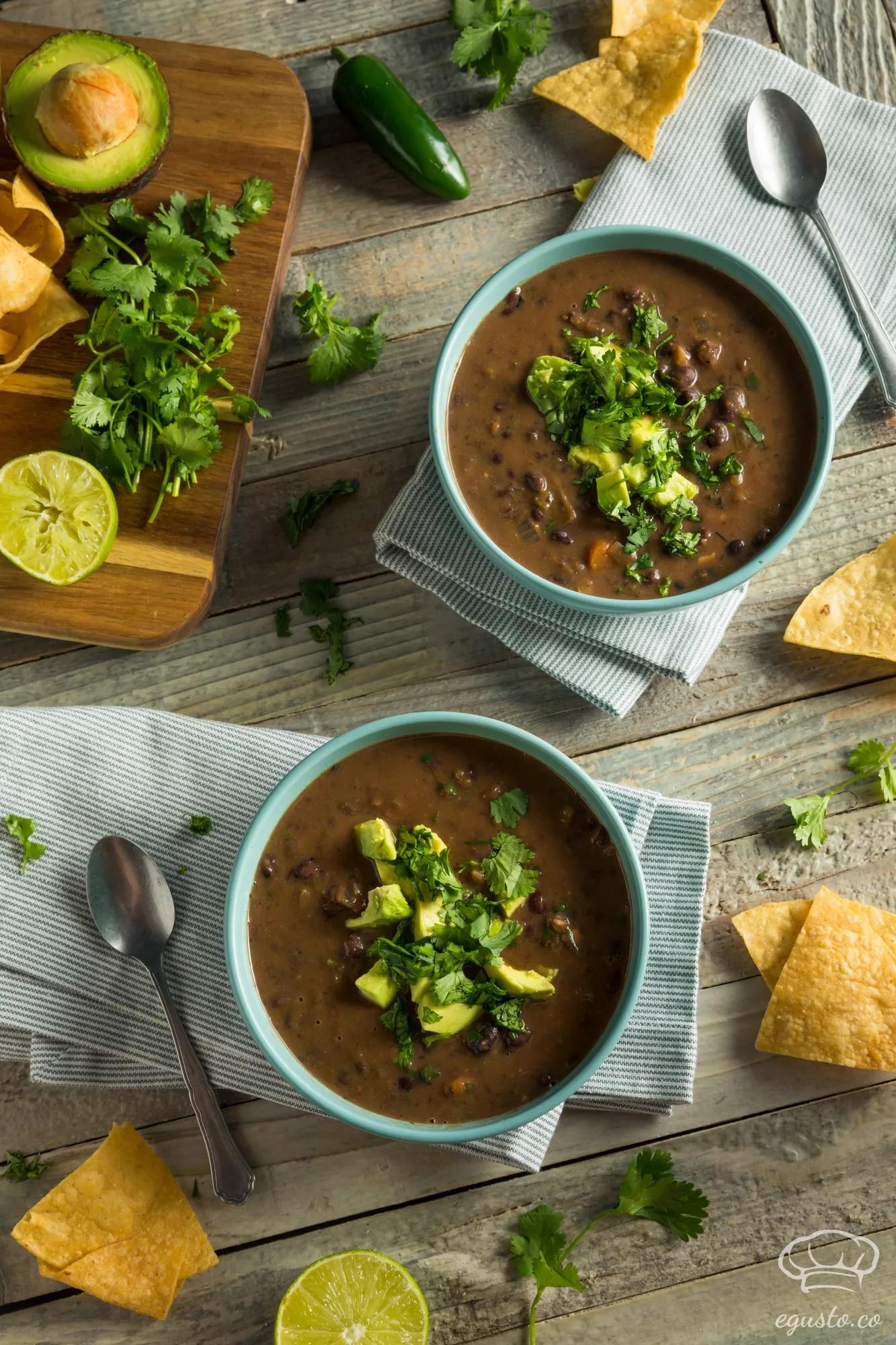 Image for: Vegetarian Black Bean Soup