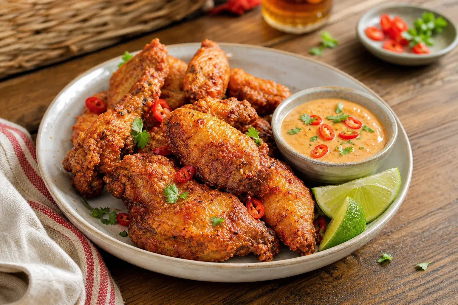 Image for: Spicy Buttermilk Fried Chicken Wings