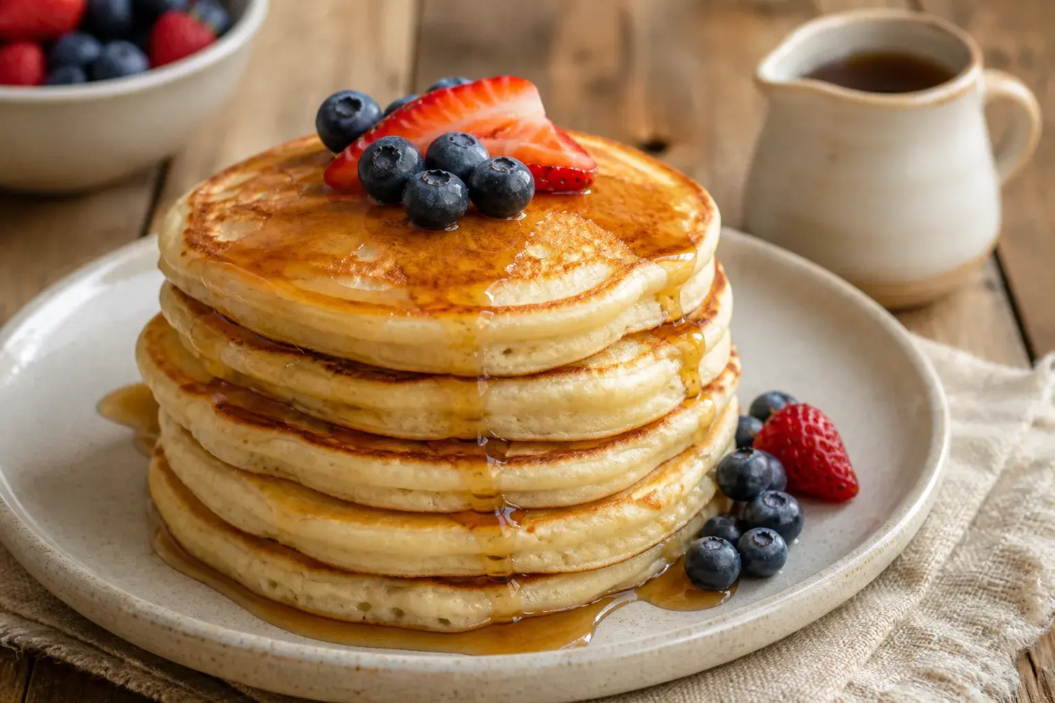 Image for: Fluffy Vegan Pancakes