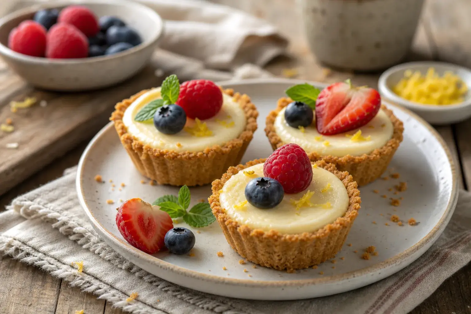 Image for: Mini Cheesecake Tartlets