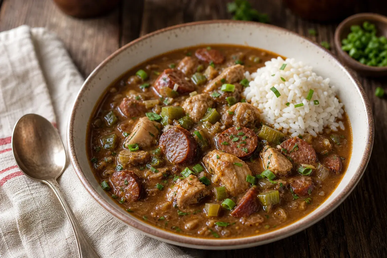 Image for: Chicken And Andouille Gumbo