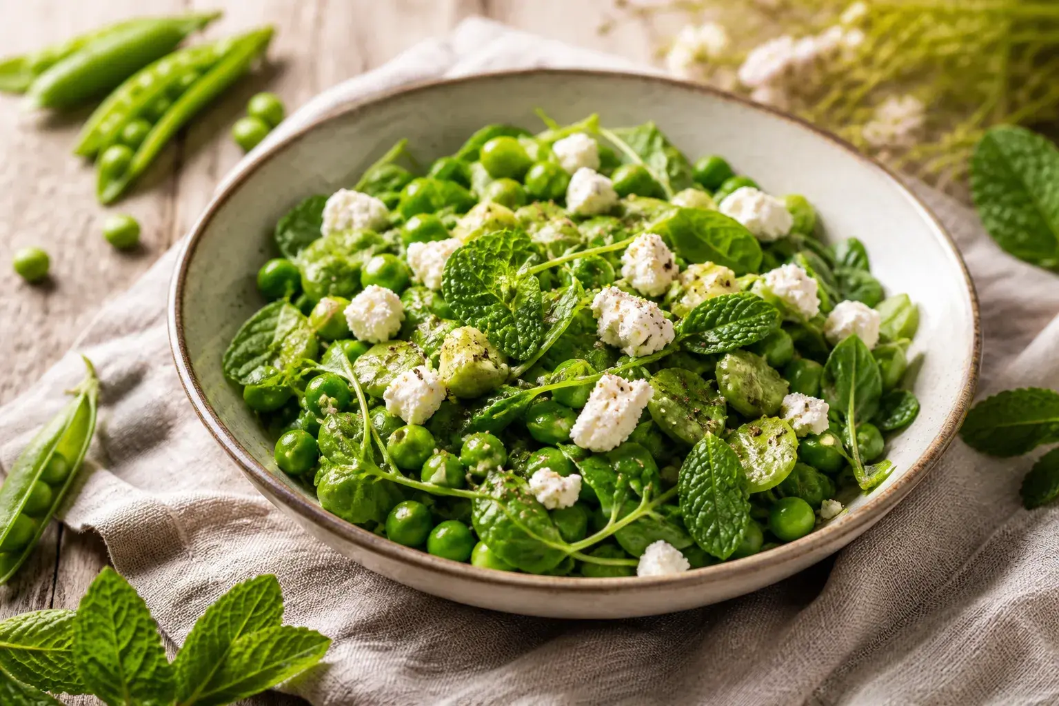 Image for: Exquisite Spring Pea Salad