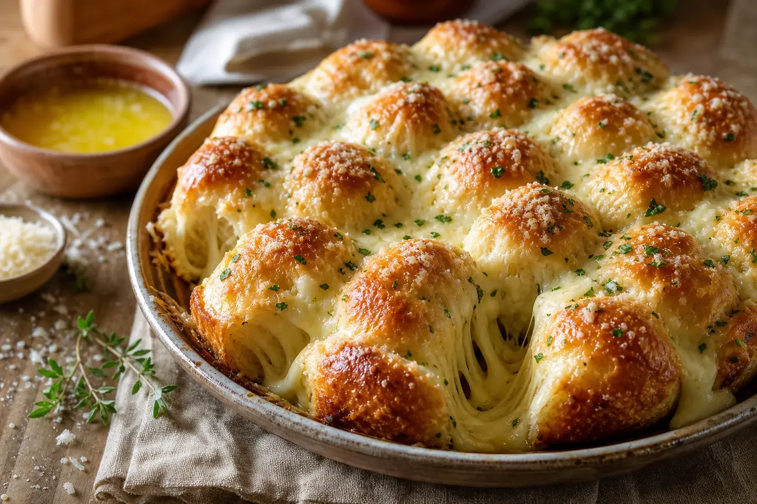 Image for: Wisconsin Cheese Pull-Apart Bread