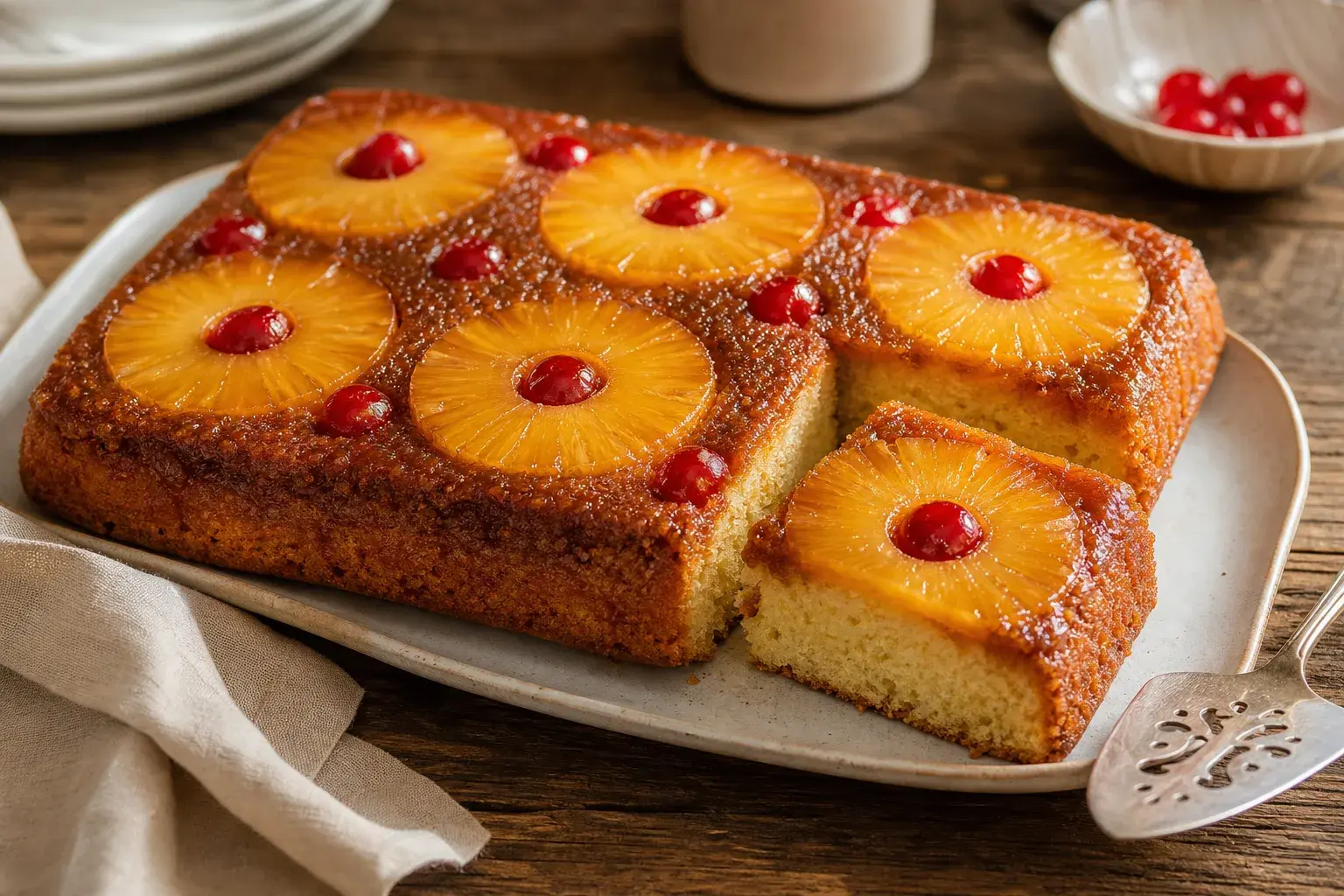 Image for: Classic Pineapple Upside-Down Cake