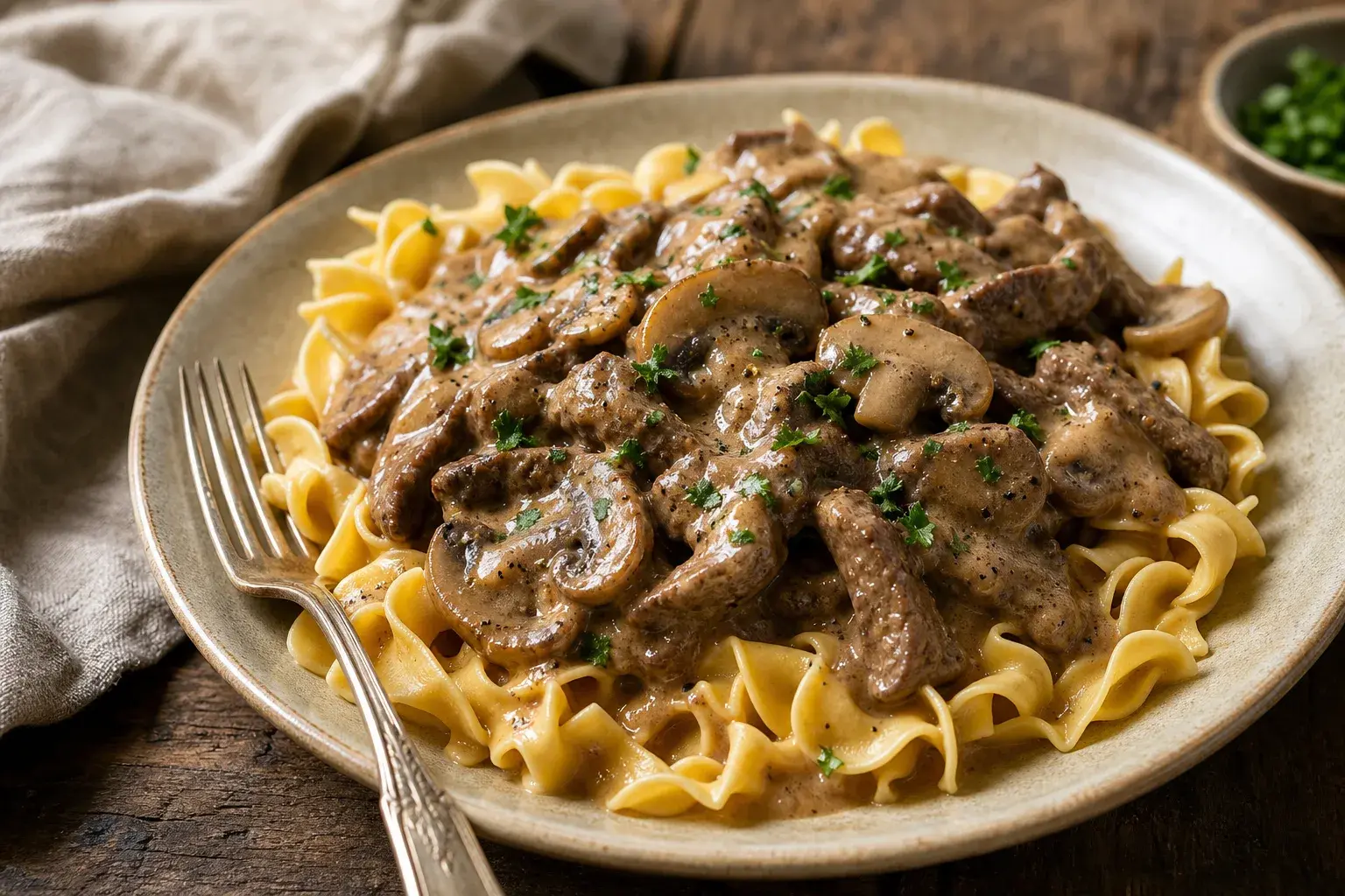 Image for: Classic Beef Stroganoff