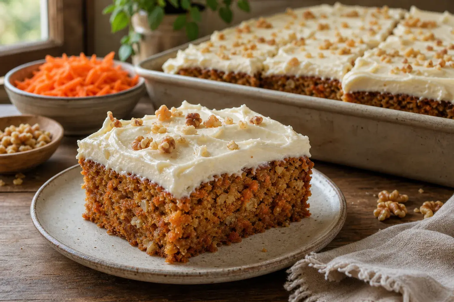 Image for: Classic Carrot Cake With Cream Cheese Frosting